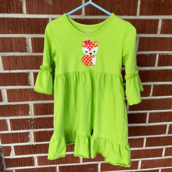 Southern Tots fox dress/tunic girl size 4T - Picture 3 of 5